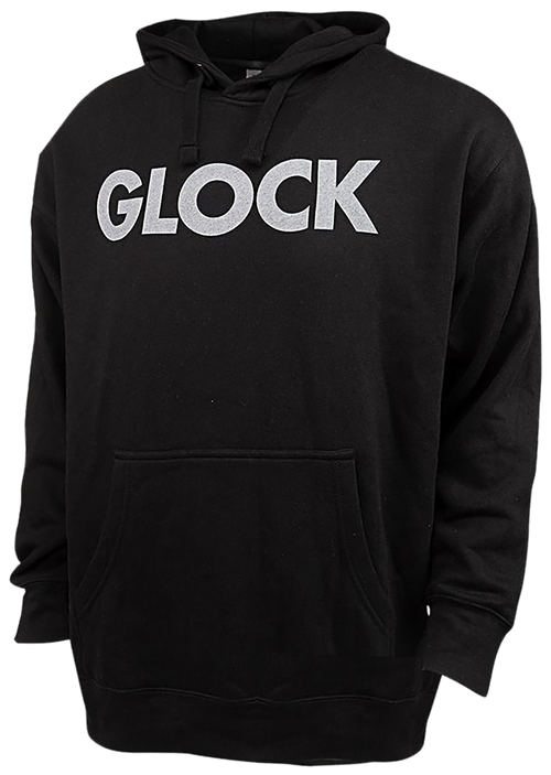 Glock AP95783 Traditional Hoodie Black Durable Soft Fabric Long Sleeve Large