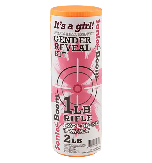 Sonic Boom/jerent Gender Reveal Kit Girl
