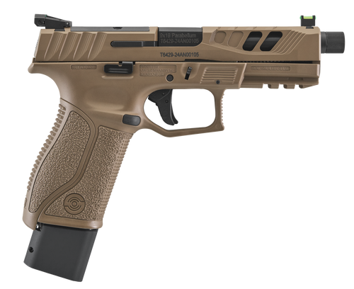 Stoeger STR Combat SX 9mm, 5" Threaded Barrel, Adjustable Rear Sight, Optics Ready, 20rd