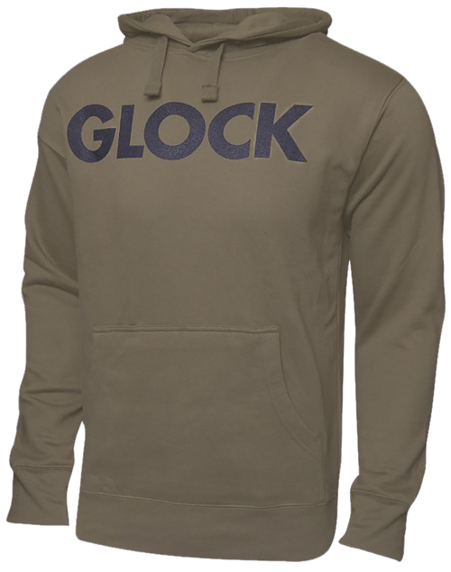 Glock AP95789 Traditional Hoodie Olive Drab Green Durable Soft Fabric Long Sleeve Large
