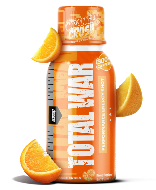 Redcon1 Total War Energy Shots Orange Crush 12 Pack