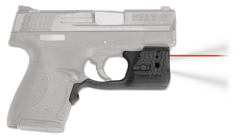 Crimson Trace Laserguard Pro, Laser and Light, Fits S&W Shield, Black, 150 Lumen LED, Red Laser, User Installed, Instinctive Activation, 4 Modes