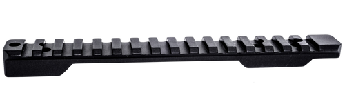 Weatherby Picatinny Rail Black Hardcoat Anodized Alloy Weatherby Mark V Standard 6-Lug Action