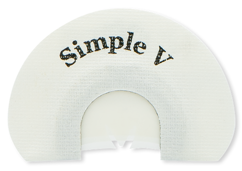 Rolling Thunder Game Call Simple Diaphragm Call 2 Reed V-Cut Attracts Turkey Species