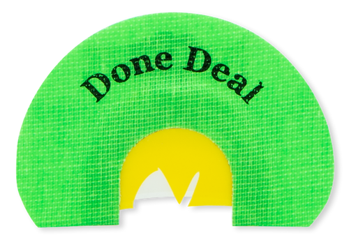 Rolling Thunder Game Call Done Deal Diaphragm Call 3 Reed Combo Cut Attracts Turkey Species