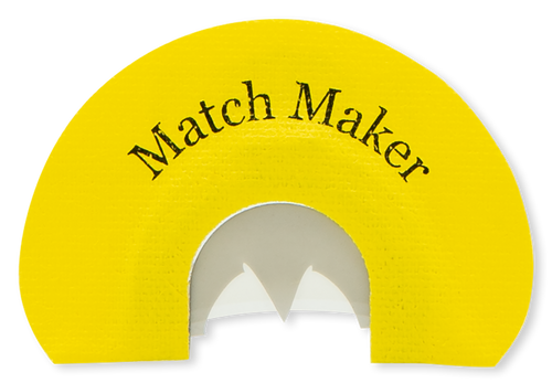 Rolling Thunder Game Call Match Maker Diaphragm Call 3 Reed Bat Wing Cut Attracts Turkey Species