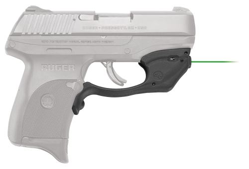 Crimson Trace LG416G Laserguard 5mW Green Laser with 532nM Wavelength & Black for Ruger LC 9/380, LC9s, EC9s