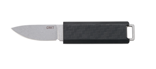 Columbia River SCRIBE, 1.74" Fixed Blade Cap, Plain Edge, 5Cr15MoV Steel Blade, Stonewash Finish, Glass-Reinforced Nylon Handle, Glass-Reinforced Nylon Sheath