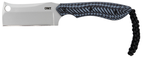 Columbia River S.P.E.C. Fixed Blade Knife, Silver 2.44" Blade, Plain Edge, 8Cr13MoV Steel, G10 Handle, Includes Thermoplastic Sheath