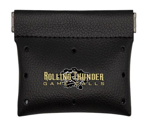 Rolling Thunder Game Call Mouth Call Pouch Black