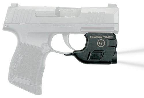Crimson Trace LTG772 Lightguard For Handgun Sig P365 110 Lumens Output White LED Light Trigger Guard Mount Matte Black Polymer