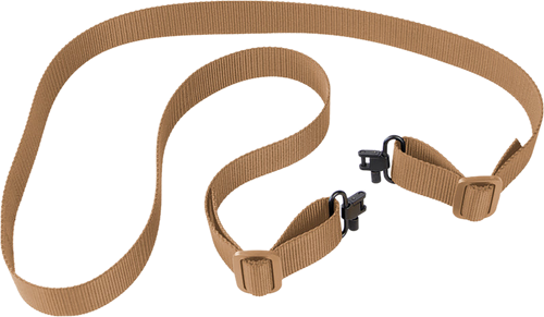 Bulldog Cases Single Point Sling, Deluxe Locking Swivels, Poly Oxford Nylon Construction, Tan