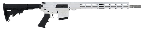 Great Lakes GLFA 350 Legend 5rd,18" Stainless Threaded Barrel, White Cerakote Picatinny Rail Aluminum Receiver, M-Lok Handguard Black Stock, Mil-spec Polymer Grip