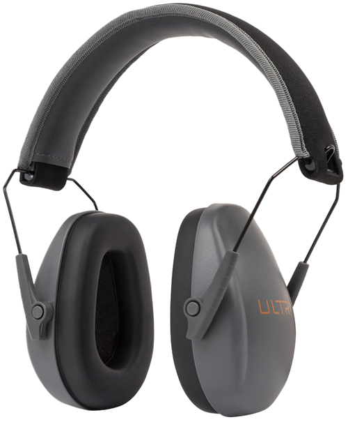 Allen ULTRX Slim Profile Passive Muff, Earmuff, NRR 23dB, Gray