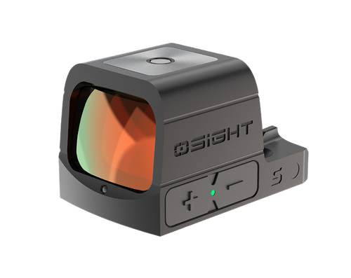 Olightstore Osight S Black Anoidized 1x 2 MOA Red Dot/32 MOA Circle Reticle