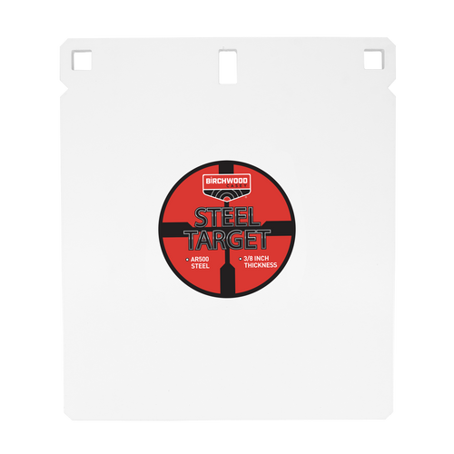 Birchwood Casey Centerfire Target 3/8" AR500 Steel 10" Square Gong