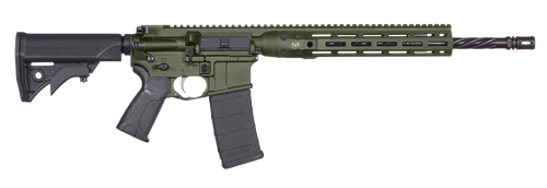 LWRC DI 5.56mm, 16" Barrel, Olive Drab, M-Lok, 6-position Stock, 30rd