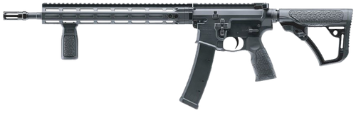 Daniel Defense PCC 9mm, 16" Barrel, Black, M-Lok, DD Grip, Hammer Forged, Case, 32rd