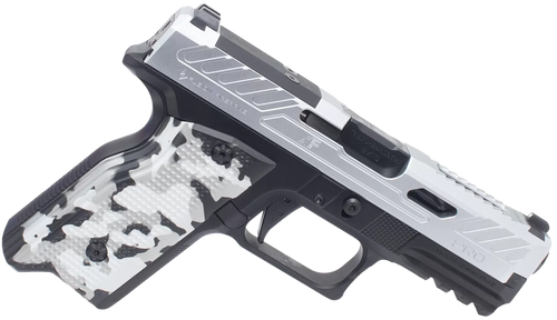 Fusion XF PRO 9mm, 4" Barrel, Tennifer Finish, Black, Chrome Slide, Fixed Sights, Optic Ready, 2x15rd