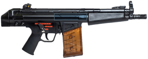 Century AP51 7.62mm NATO, 8.3" Threaded Barrel, Black, Manual Safety, Adj Rear Sight, Picatinny, Sling-Kit-Case, 2x20rd