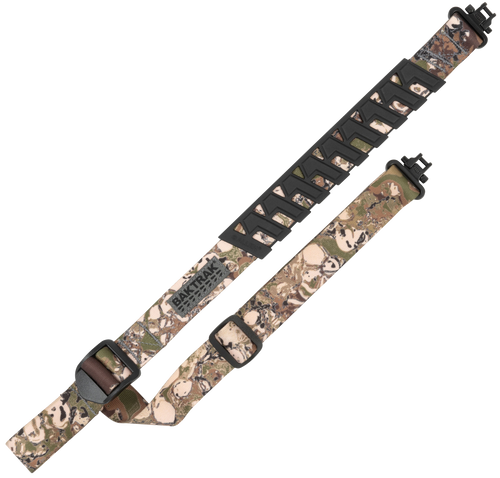 Allen TRAK Web Sling, Molded BAKTRAK Pad, Matte Finish, Veil Terrain Camo, Includes Sling Swivels