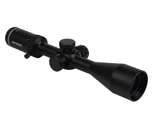 Riton Optics 1 Series PRIMAL 4-12X50 , 1" Tube,rdH Reticle, 2nd Focal Plane, Black