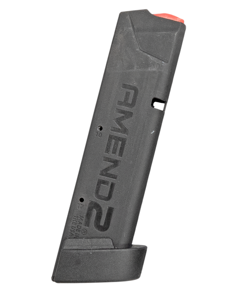 Amend2 Magazine, A2, 9mm, 17rd, Fits Sig P320 Full Size, Polymer Construction, Black