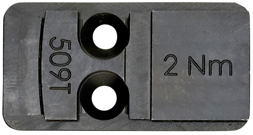 HK Mounting Plate, Fits HK VP9 OR to Holosun 509T, Black