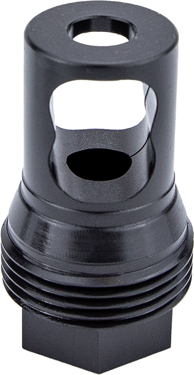 KGM Suppressors SR25 Taper Muzzle Brake Black Nitride Steel 3/4"x24 Threads