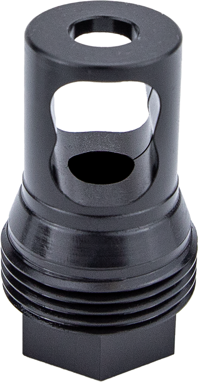 KGM Suppressors R50T Taper Muzzle Brake Black Nitride Steel 1/2"x28 Threads
