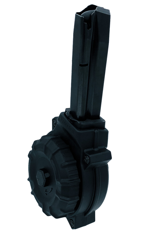 ProMag 50rds Drum 9mm Fits CZ-75 Black Polymer