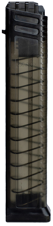 Grand Power Magazine, Stribog, 45 ACP, 20rd, Fits SP45A, Translucent Clear