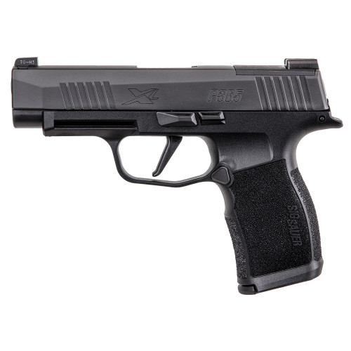 Sig P365XL, Sub-Compact, 9mm, 3.7" Barrel, Nitron Finish, Black, XRAY3 Day/Night Sights, Optics Ready, 12rd, 2 mags