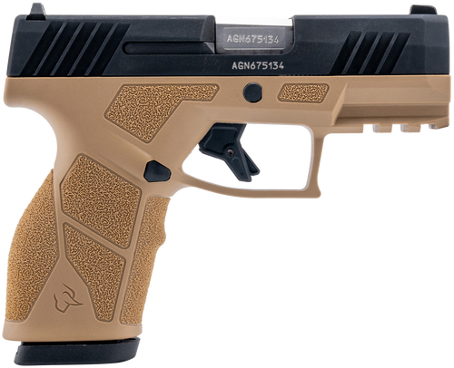 Taurus GX2 9mm, 3.38" Barrel, Tan-Black, Adj Rear Sight, 2x13rd Mags