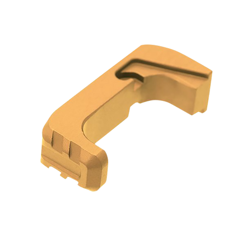 Tyrant CNC Extended Mag Release, Matte Finish, Black, Fits Glock 17/19/22/23/26/27/31/32/33/34/35/37/38/39/45 Gen 4/5