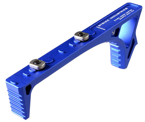 Strike SI Link Curved ForeGrip AR Style 6061-T6 Aluminum Blue