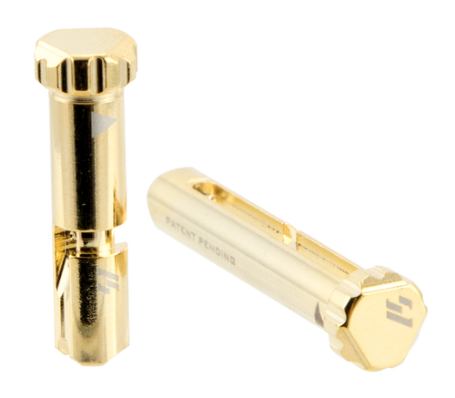 Strike Shift Pins Quick Detach AR-10 Gold Steel