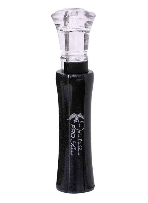 Duck Commander John Godwin Pro Series Friction Call, Double Reed Attracts Ducks, Black Acrylic