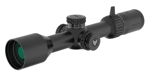 Swampfox Optics Kentucky Black 2-12x44mm 30mm Tube Sharpshooter MIL Reticle
