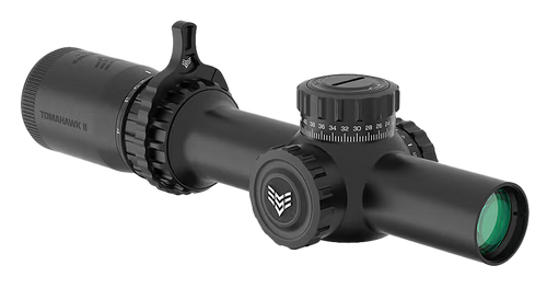 Swampfox Optics Tomahawk II Black 1-6x24mm 30mm Tube BDC Red Reticle