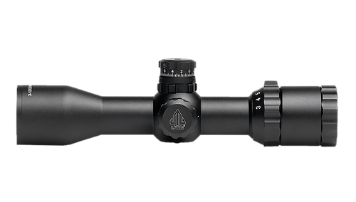 UTG BugBuster 3-12X32, Mil Dot Reticle, Black, 1" Main Tube, Medium Profile QD Lever Lock Rings