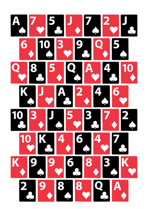 Allen EZ-Aim Playing Cards Wall Paper Handgun Works with Handgun/Shotgun/Airsoft Gun/BB Guns/Pellet Gun 23" x 35" Black/Red/White 3 Pack