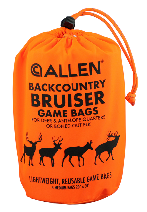 Allen BackCountry Bruiser Deer Game Bag Set Orange Polyester 4 Bags