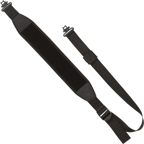 Allen Cascade Light Sling, Neoprene Construction, Matte Finish, Gray and Black, Includes Sling Swivels