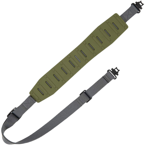Allen Baktrak Kling Sling, Rubber, Black and Green, Includes Swivels