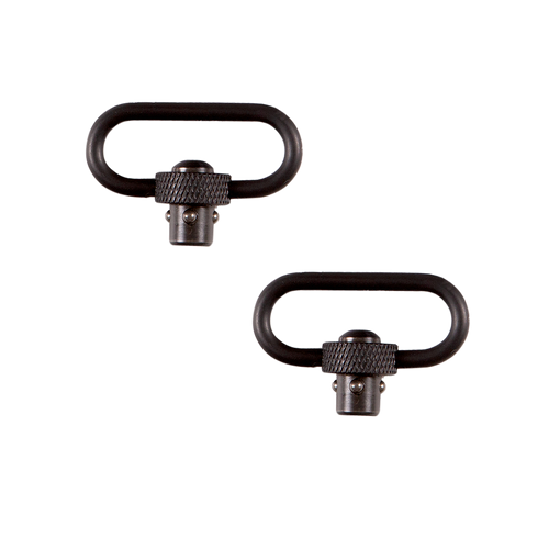 Allen Quick Detach Swivel Set 1.25" Push Button Black Steel
