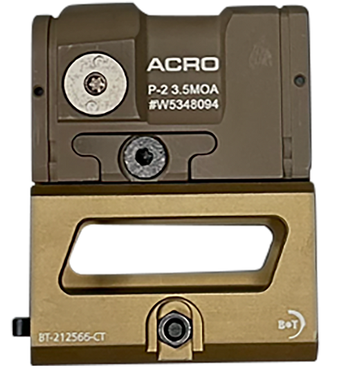 B&T Firearms Aimpoint ACRO P-2 Flat Dark Earth 1 x 0.59" x 0.59" 3.5 MOA Red Dot