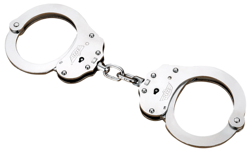 Camp Uzi NIJ Approved Handcuffs Silver