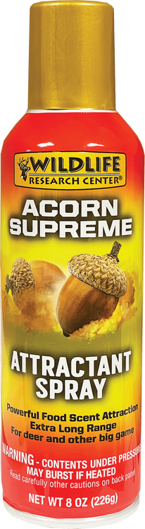 Wildlife Research Food Scent Attractant Spray Acorn Supreme Scent 8 oz Aerosol