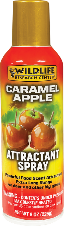 Wildlife Research Food Scent Attractant Spray Caramel Apple Scent 8 oz Aerosol
